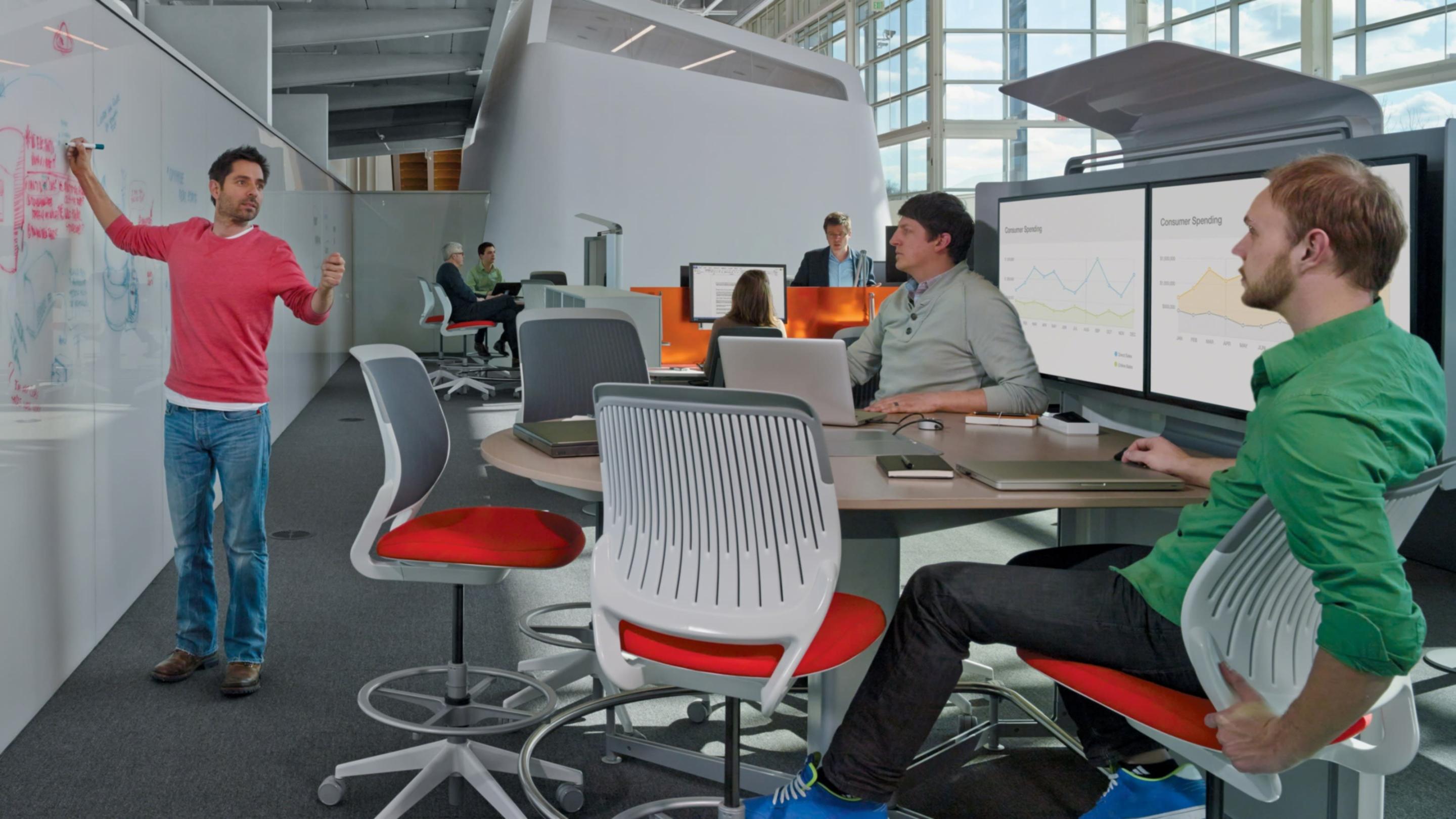 Online learning environment with budget planning coursework